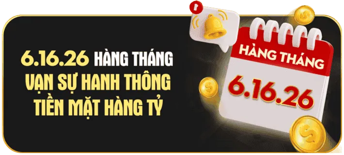 Thưởng chào mừng 6bet